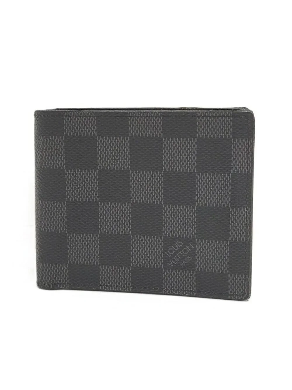 Louis Vuitton Bifold Wallet Portefeuille Marco NM Damier Graphite